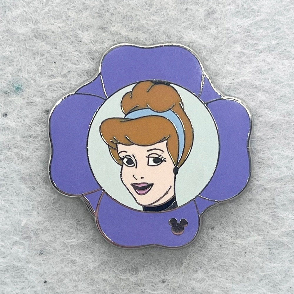 🔮 5/$25 Disney Princess Flowers Collection Cinderella Pin